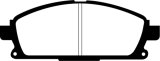 EBC 97-00 Infiniti Q45 4.1 Redstuff Front Brake Pads thumbnail 6