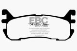 EBC 97-02 Ford Escort 2.0 Ultimax2 Rear Brake Pads thumbnail 2