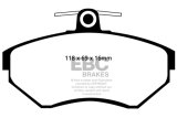 EBC 97-02 Volkswagen Cabriolet 2.0 Greenstuff Front Brake Pads thumbnail 4
