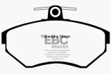 EBC 97-02 Volkswagen Cabriolet 2.0 Yellowstuff Front Brake Pads thumbnail 6