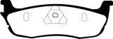 EBC 97-99 Ford Expedition 4.6 2WD Ultimax2 Rear Brake Pads thumbnail 6