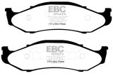 EBC 97-99 Jeep Cherokee 2.5 82mm High Rotors Yellowstuff Front Brake Pads thumbnail 5