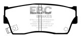 EBC 98-00 Chevrolet Tracker 1.6 (2 Door) Greenstuff Front Brake Pads thumbnail 1