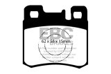 EBC 98-00 Mercedes-Benz E300 TD 3.0 TD Yellowstuff Rear Brake Pads thumbnail 5