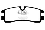 EBC 98-04 Cadillac Seville 4.6 Redstuff Rear Brake Pads thumbnail 2
