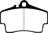 EBC 98-05 Porsche 911 (996) (Cast Iron Rotor only) 3.4 Carrera 2 Redstuff Rear Brake Pads thumbnail 3