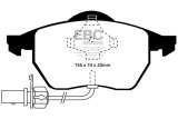 EBC 99-01 Audi A4 1.8 Turbo (B5) Ultimax2 Front Brake Pads thumbnail 5