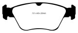 EBC 99-01 Mercedes-Benz C230 (W202) 2.3 Yellowstuff Front Brake Pads thumbnail 2