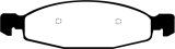 EBC 99-02 Jeep Grand Cherokee 4.0 (ATE) Ultimax2 Front Brake Pads thumbnail 6