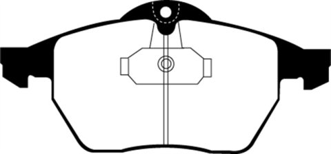 EBC 99-02 Saab 9-3 Convertible Redstuff Front Brake Pads thumbnail 2
