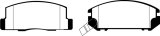 EBC 99-02 Toyota MR2 1.8 Ultimax2 Rear Brake Pads thumbnail 6