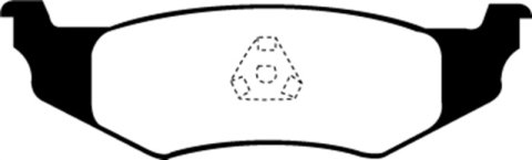 EBC 99-04 Chrysler 300M 3.5 Redstuff Rear Brake Pads thumbnail 4