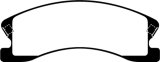 EBC 99-04 Jeep Grand Cherokee 4.0 (Akebono) Greenstuff Front Brake Pads thumbnail 6