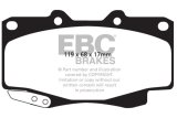 EBC 99-04 Toyota Tacoma 4WD 2.7 Yellowstuff Front Brake Pads thumbnail 5