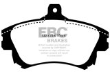 EBC 99-04 Volvo S40 1.9 Turbo T4 (200 BHP) Yellowstuff Front Brake Pads thumbnail 5