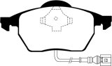 EBC 99-06 Audi TT 1.8 Turbo Ultimax2 Front Brake Pads thumbnail 6