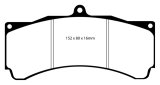 EBC Brakes Yellowstuff Performance Brake Pads thumbnail 1