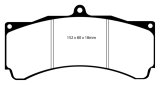 EBC Brakes Bluestuff Street and Track Day Brake Pads thumbnail 1