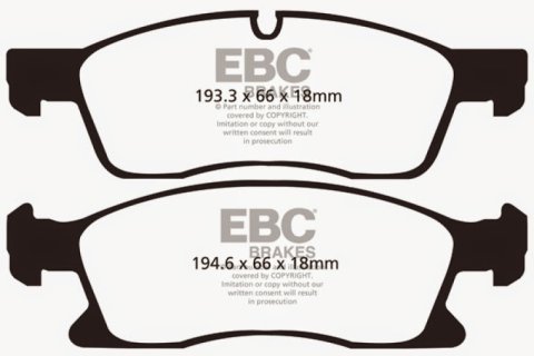 EBC Brakes Bluestuff Street and Track Day Brake Pads thumbnail 5