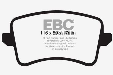 EBC Brakes Bluestuff Street and Track Day Brake Pads thumbnail 5