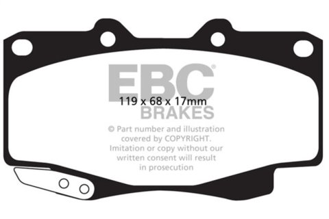 EBC Brakes Bluestuff Street and Track Day Brake Pads thumbnail 6