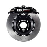 EBC Racing 12-20 Audi A3 (8V) 1.8T Black Apollo-4 Calipers 330mm Rotors Front Big Brake Kit thumbnail 6