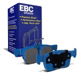 EBC 17-21 Honda Civic Type-R 2.0T Bluestuff Rear Brake Pads thumbnail 1