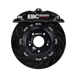 EBC 06-15 Mazda Miata MX5 (NC) Black Apollo-4 Calipers 330mm Rotors Front Big Brake Kit thumbnail 2