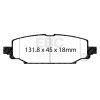EBC 2018+ Jeep Wrangler (JL) Greenstuff Rear Brake Pads thumbnail 9