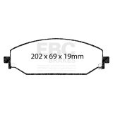 EBC 2019+ Ram Trucks 1500 (DT) Ultimax Front Brake Pads thumbnail 4