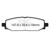 EBC 2018+ Jeep Wrangler (JL) Ultimax Rear Brake Pads thumbnail 9