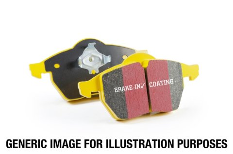 EBC 19-20 Cadillac CT6-V Platinum 4.2TT Yellowstuff Front Brake Pads thumbnail 2