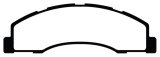EBC 08-14 Ford Econoline E150 4.6L Extra Duty Front Brake Pads thumbnail 3