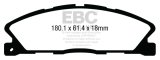EBC 13-19 Ford Explorer 3.5TT Greenstuff Front Brake Pads thumbnail 1
