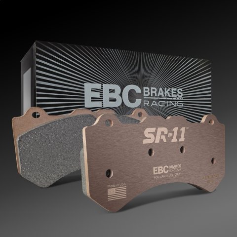 EBC Racing 16-19 Cadillac ATS-V 3.6TT SR-11 Sintered Race Front Brake Pads thumbnail 2