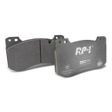 EBC Racing 2021+ BMW M3/M4 / 2023+ BMW M2 (G80/G82/G87) w/Cast Iron Rotor RP-1 Race Front Brake Pads thumbnail 1
