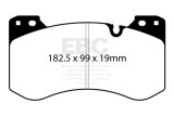 EBC Racing 2021+ BMW M3/M4 / 2023+ BMW M2 (G80/G82/G87) w/Cast Iron Rotor RP-1 Race Front Brake Pads thumbnail 3