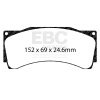 EBC Racing Alcon CAR89 SR-11 Sintered Race Brake Pads thumbnail 5