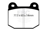 EBC 05-08 Morgan Aero 8 4.4L Bluestuff Rear Brake Pads thumbnail 5