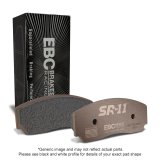 EBC Racing Alcon TA6/CAR89/CAR11 Caliper SR-11 Sintered Race Brake Pads thumbnail 7