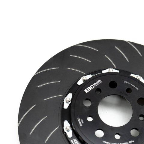 EBC Racing 12-19 BMW 3-Series (F30/F31/F34) Replacement BBK Complete Assembly 355mm Front Disc Rings thumbnail 7