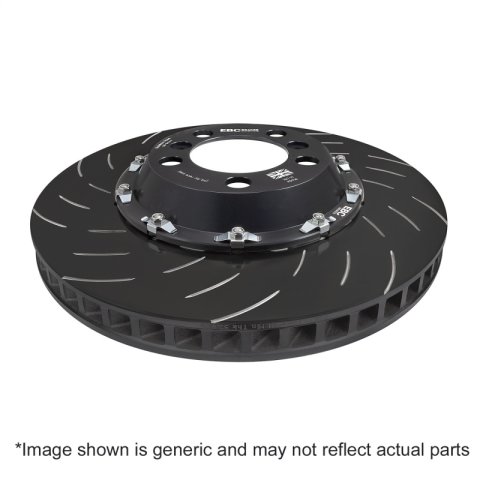 EBC Racing 14-19 BMW M3 (F80/F82) / 15-18 BMW M2 (F87) 2 Piece SG Racing Rear Rotors thumbnail 4