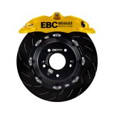 EBC Racing 11-18 Ford Focus ST (Mk3) Yellow Apollo-4 Calipers 355mm Rotors Front Big Brake Kit thumbnail 6