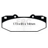 EBC Stoptech 63.309.1303.1 Caliper Bluestuff Brake Pads thumbnail 8
