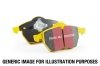 EBC 2023+ Toyota GR Corolla Yellowstuff Front Brake Pads thumbnail 6