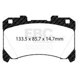 EBC 2023+ Toyota GR Corolla Bluestuff Front Brake Pads thumbnail 4