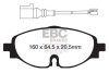 EBC Racing 15-19 Volkswagen GTI (Mk7) 2.0T RP-1 Race Front Brake Pads thumbnail 4