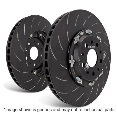 EBC Racing 2020+ Chevrolet Corvette Stingray 6.2L (w/Z51 Perf Pack) 2 Piece SG Racing Front Rotors thumbnail 5