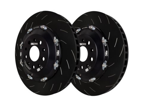 EBC Racing 2020+ Chevrolet Corvette Stingray 6.2L (w/Z51 Perf Pack) 2 Piece SG Racing Front Rotors thumbnail 7