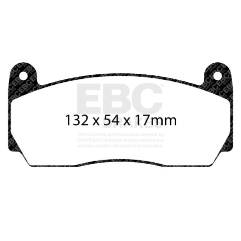 EBC Racing 12-20 Fiat 500 Abarth 1.4L Turbo Red Apollo-4 Calipers 330mm Rotors Front Big Brake Kit thumbnail 4